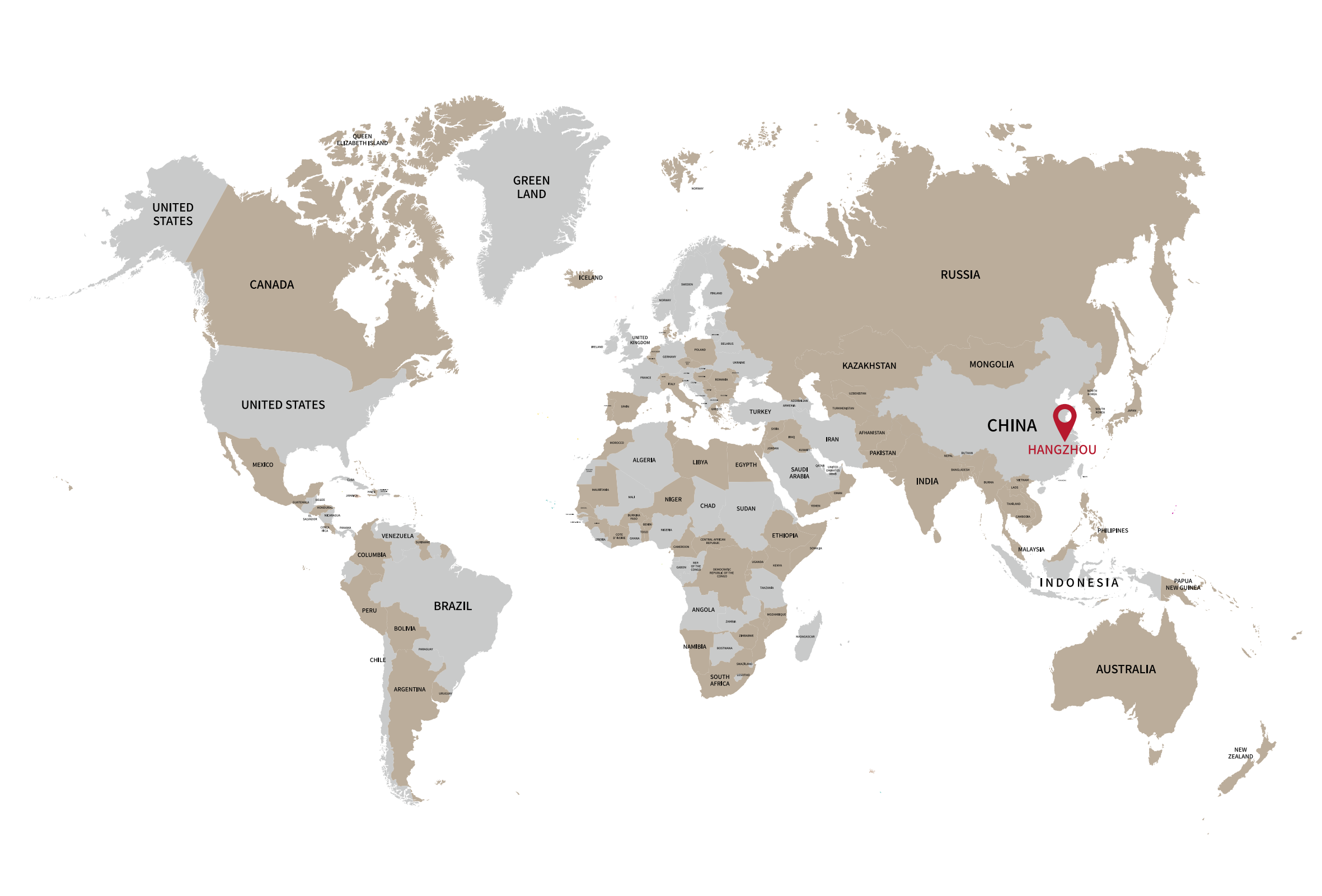 世界地图，英文_00